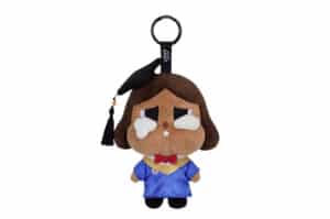 Pop Mart CRYBABY Sunset Concert Series Graduation Season (Secret Edition) Plush Pendant Front View