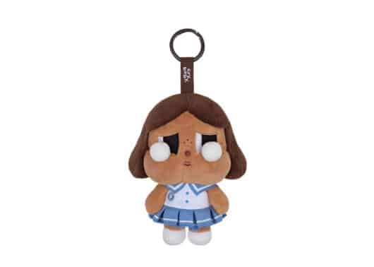 Pop Mart CRYBABY Sunset Concert Series Plush Pendant Purplish Blue Front View