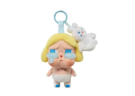 Pop Mart CryxBaby Crying Again Series Baby Blonde (Super Secret Edition) Vinyl Face Plush Front View