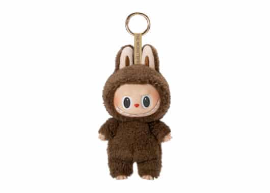 Pop Mart Labubu The Monsters Tasty Macarons Chestnut Cocoa Vinyl Plush Pendant