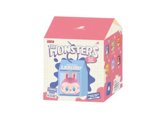 Pop Mart Labubu The Monsters Wacky Mart Series Squishy Charm Single Blind Box