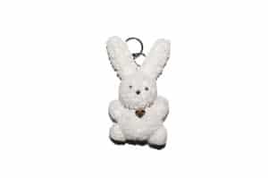 Quartevv Toto Keychain White
