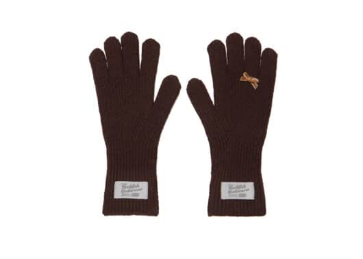Rockfish Weatherwear Ribbon Long Gloves Brown