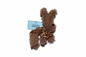 SFSG Leopard Scribble Puppy Key Chain Brown SFG5BAC049
