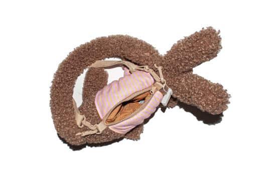 SFSG Scribble Big Puppy Bag Brown SFG4ESB035 - Image 2