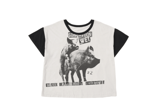 SONGAADON Art Or Atrocity Tee White/Black