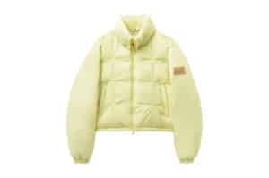 Satur 2-Way Collar Duck Down Padding Butter Cream (W)