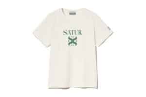 Satur Classic Logo Tee Cream Mint (W)
