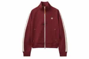 Satur Lawton All Day Track Zip-up Jacket Burgundy (W)