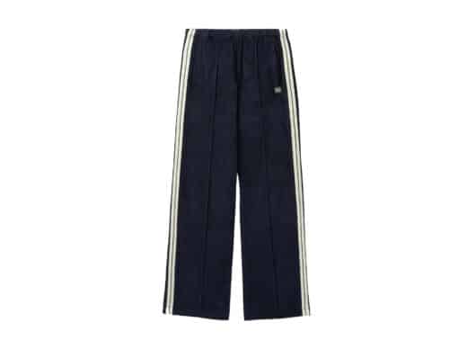 Satur Lawton Velour Track Pants Navy (W)