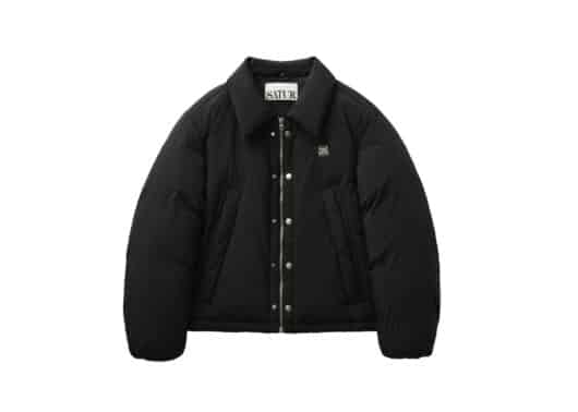 Satur Lecce Duck Down Padding Palette Black (W)