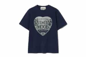 Satur Saturday Retro Mood Graphic Tee Navy Cream (W)