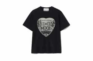 Satur Saturday Retro Mood Graphic Tee Vintage Black (W)