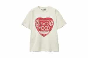 Satur Saturday Retro Mood Graphic Tee Vintage Red (W)