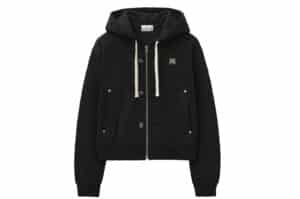 Satur Teo Cotton All Day Hood Zip-up Palette Black (W)