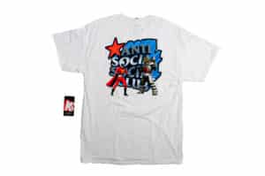 Anti Social Social Club ASSC Intergalactic Tee White