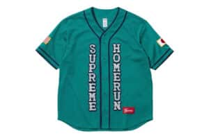 Supreme Homerun Baseball Jersey Green