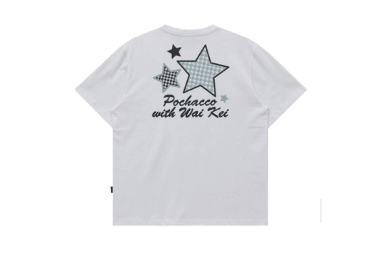Wai Kei Pochaco With Star Tee White - Image 2