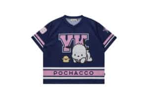 Wai Kei Yk Pochaco Mesh Tee Navy