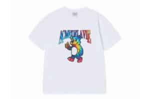 ADLV Color Mix AC Bear Tee White
