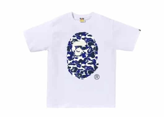 BAPE Online Exclusive Big Ape Head Bapec Tee White