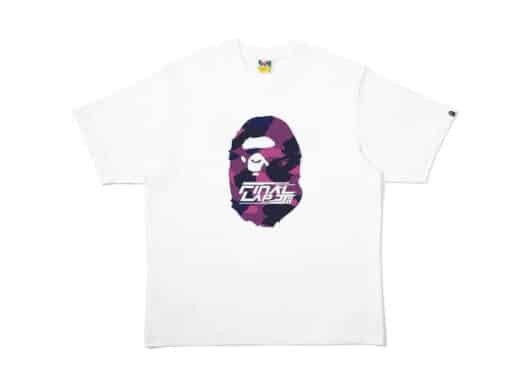 BAPE X JJ Lin Tee White