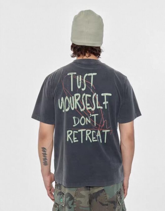 Vulcan Goat Tee Washed Black #139 - Image 2