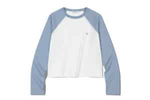 Low Classic Organic Raglan Tee Blue