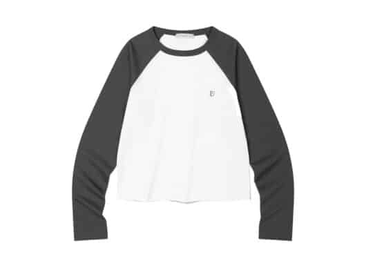 Low Classic Organic Raglan Tee White