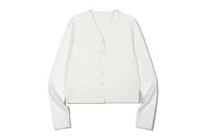 Low Classic Viscose Cardigan Off White