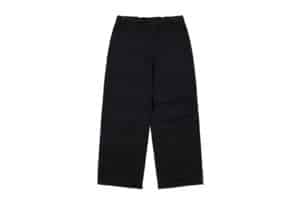Low Classic Washed Cotton Cargo Pants Black