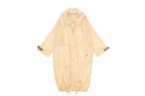Matin Kim City Breeze Maxi Windbreaker Beige CT001