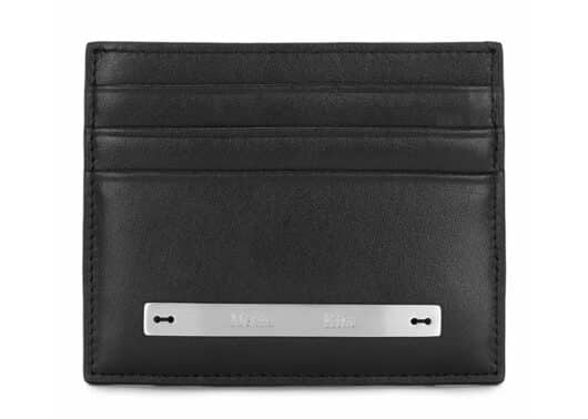 Matin Kim Slim Metal Card Holder Black WL713