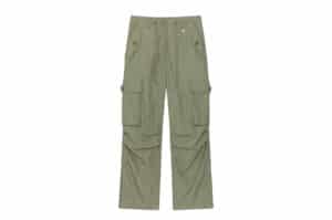 Matin Kim String Nylon Cargo Pants Khaki PT026