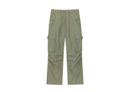 Matin Kim String Nylon Cargo Pants Khaki PT026