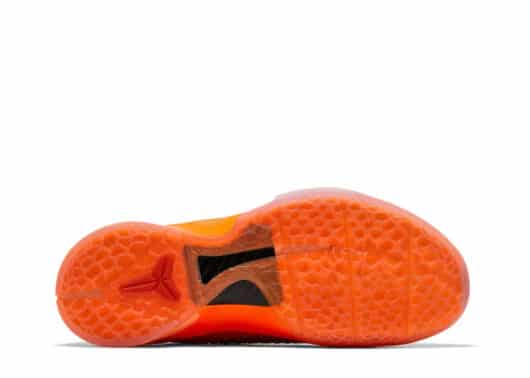 Nike Kobe 6 Protro Total Orange Bottom View