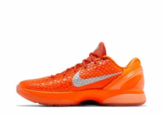 Nike Kobe 6 Protro Total Orange Side View
