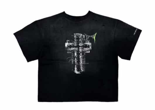 PANQ 2025 Blade Destroyed Tee Black - Image 2