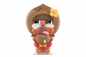 Pop Mart CRYBABY Coconut Figure Brown