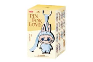 Pop Mart Labubu The Monster Pin For Love Series Vinyl Plush Pendant Single Blind Box (A-M)