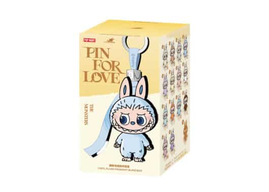 Pop Mart Labubu The Monster Pin For Love Series Vinyl Plush Pendant Single Blind Box (A-M)