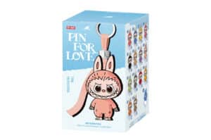Pop Mart Labubu The Monster Pin For Love Series Vinyl Plush Pendant Single Blind Box (N-Z)