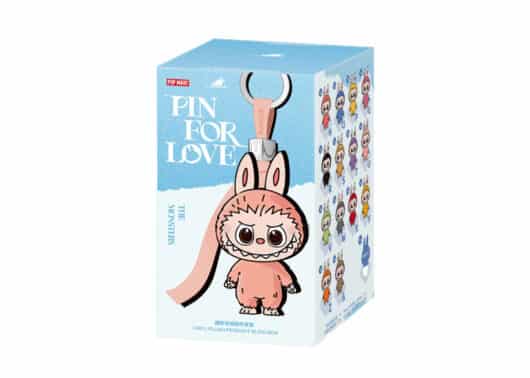 Pop Mart Labubu The Monster Pin For Love Series Vinyl Plush Pendant Single Blind Box (N-Z)