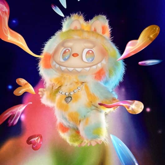 Pop Mart Labubu The Monsters Big Into Energy-Series Rock The Universe Vinyl Plush Doll - Image 4