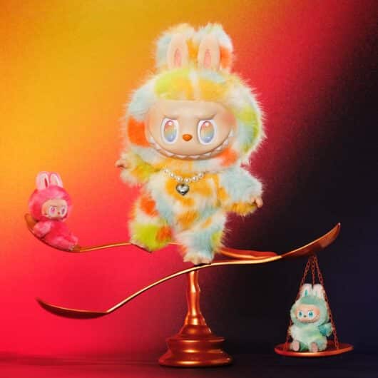 Pop Mart Labubu The Monsters Big Into Energy-Series Rock The Universe Vinyl Plush Doll - Image 2