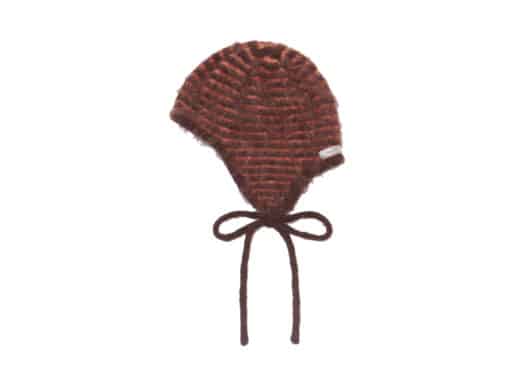 Rockfish Weatherwear Shaggy Knit Flap Cap Orange