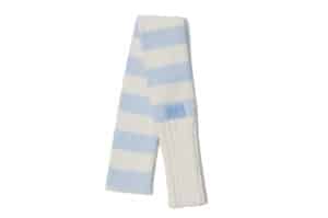 Rockfish Weatherwear Stripe Ribbed Muffler Sky Blue