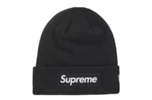 Supreme New Era Box Logo Beanie (FW24) Black