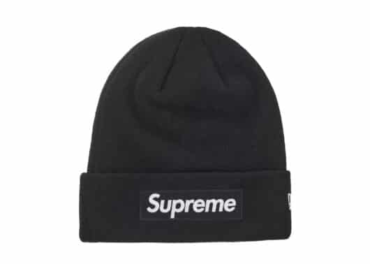 Supreme New Era Box Logo Beanie (FW24) Black