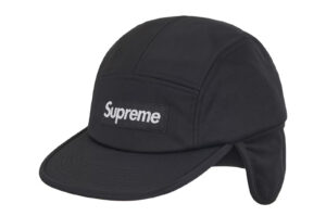 Supreme WINDSTOPPER Earflap Camp Cap (FW24) Black